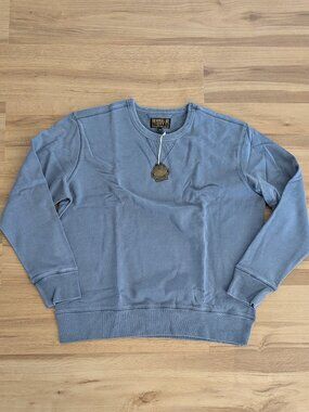NWT Steel City Vintage Navy Crewneck Sweatshirt XXL Heavyweight French Terry